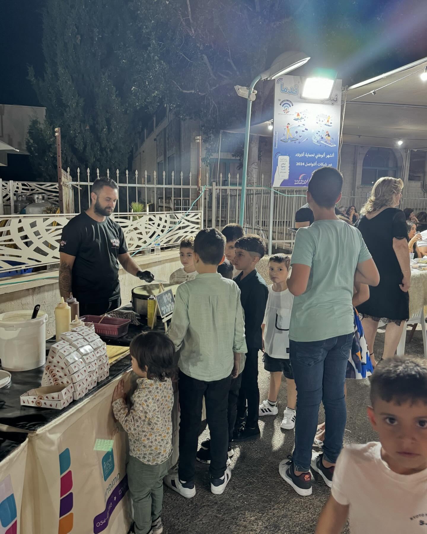 עמדות קרפ וופל בלגי לחתונה